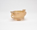 A Carved Agate &lsquo;Lotus&rsquo; Buddhist Offering Bowl and Tripod Stand - 2