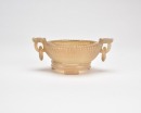 A Carved Agate &lsquo;Lotus&rsquo; Buddhist Offering Bowl and Tripod Stand - 4