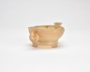 A Carved Agate &lsquo;Lotus&rsquo; Buddhist Offering Bowl and Tripod Stand - 5