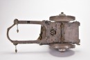 A Silver Alloy and Hardstone-Inlaid Ceremonial Ox Cart Late Qing Dynasty to Republic Period - 14