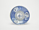 A Famille Rose Green-Ground Dish and A Blue and White Bowl (2) - 5