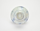 A Famille Rose Green-Ground Dish and A Blue and White Bowl (2) - 6