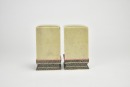 A Pair of Large Qingtian Stone Seals (Box and Stand) - 5