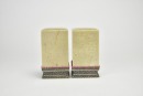 A Pair of Large Qingtian Stone Seals (Box and Stand) - 7