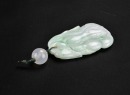A Group of Four Jadeite Pendants - 12