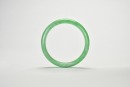 A Green Jadeite Bangle