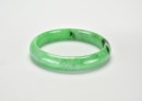 A Green Jadeite Bangle - 3