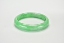 A Green Jadeite Bangle - 6