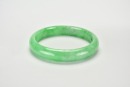 A Green Jadeite Bangle - 7