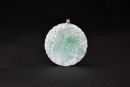 An Icy Jadeite Pendant Carved with Han Zhongli Pendant - 3