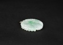An Icy Jadeite Pendant Carved with Han Zhongli Pendant - 8