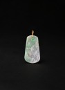 An Icy Jadeite Pendant Carved with a Dragon