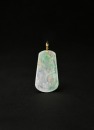 An Icy Jadeite Pendant Carved with a Dragon - 2