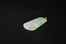 An Icy Jadeite Pendant Carved with a Dragon - 3