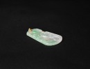 An Icy Jadeite Pendant Carved with a Dragon - 7