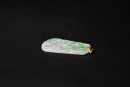 An Icy Jadeite Pendant Carved with a Dragon - 8