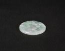 A Jadeite Circular Pendant Carved with a Landscape Scene - 3