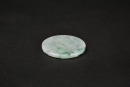 A Jadeite Circular Pendant Carved with a Landscape Scene - 7