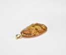 A Carved Jadeite Landscape Pendant with Russet Inclusions - 4