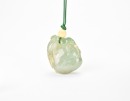 A Carved Jadeite &lsquo;Monkey and Pomegranate&rsquo; Pendant - 2