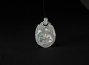 An Icy Jadeite &lsquo;Bat and Longevity&rsquo; Pendant - 2