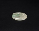 A Carved Icy Jadeite Peacock Pendant - 3