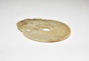 A Large Carved and Pierced Jade Bi with Dragon Decoration, Han Dynasty - 3