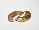 A Pair of Jade Dragon-Form Huang Pendants, Han Dynasty - 5
