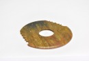 A Large Mottled Jade Notched Axe, Shang Dynasty - 3