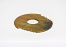 A Large Mottled Jade Notched Axe, Shang Dynasty - 6