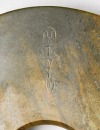 A Large Mottled Jade Notched Axe, Shang Dynasty - 9