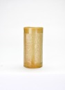 A Large Archaistic Yellow Jade Cong, Shang - 2
