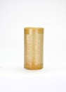 A Large Archaistic Yellow Jade Cong, Shang - 3