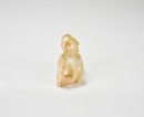 A Carved Pale Celadon Jade Figure Of A Winged Mythical Beast, Han Dynasty - 5