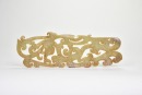 A Pair of Large Openwork Jade Plaques With Interlaced Dragon-and-Phoenix Design, Eastern Zhou Dynasty - 5