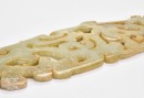 A Pair of Large Openwork Jade Plaques With Interlaced Dragon-and-Phoenix Design, Eastern Zhou Dynasty - 11