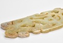 A Pair of Large Openwork Jade Plaques With Interlaced Dragon-and-Phoenix Design, Eastern Zhou Dynasty - 14