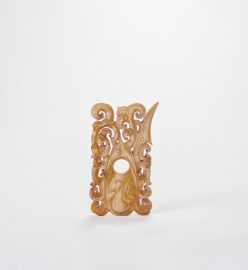 An Openwork Jade Pendant. Han Dynasty (206 Bc&ndash;Ad 220).