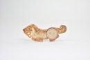 A Carved Jade Tiger-Form Pendant, Western Zhou Dynasty - 2