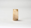 A Pale Celadon and Russet Jade Tubular Bead, Western Zhou Dynasty - 2