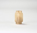 A Pale Celadon and Russet Jade Tubular Bead, Western Zhou Dynasty - 3