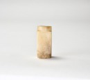A Pale Celadon and Russet Jade Tubular Bead, Western Zhou Dynasty - 4