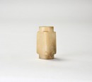 A Pale Celadon and Russet Jade Tubular Bead, Western Zhou Dynasty - 5