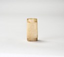 A Pale Celadon and Russet Jade Tubular Bead, Western Zhou Dynasty - 6
