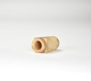 A Pale Celadon and Russet Jade Tubular Bead, Western Zhou Dynasty - 9