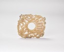Carved Jade Openwork Plaque With Dragons And Phoenixes, Han Dynasty