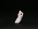 A Mottled Jade Animal-Form Tubular Pendant, Shang Dynasty - 4
