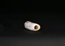 A Mottled Jade Animal-Form Tubular Pendant, Shang Dynasty - 7