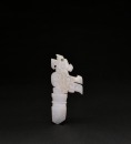 A Carved White Jade Mythical Beast-Form Ceremonial Pendant, Western Zhou Dynasty