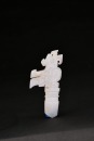 A Carved White Jade Mythical Beast-Form Ceremonial Pendant, Western Zhou Dynasty - 2